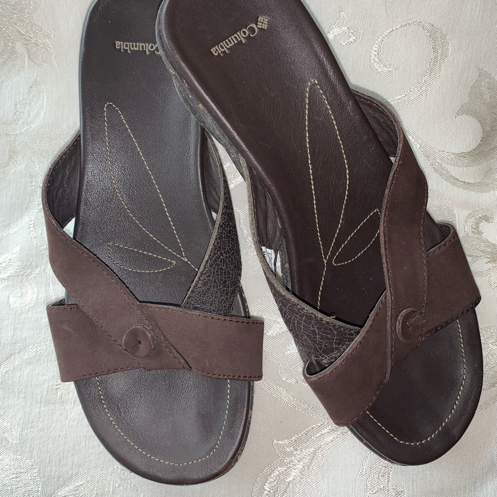 Columbia Sportswear wedge sandals 7 - Picture 3 of 8